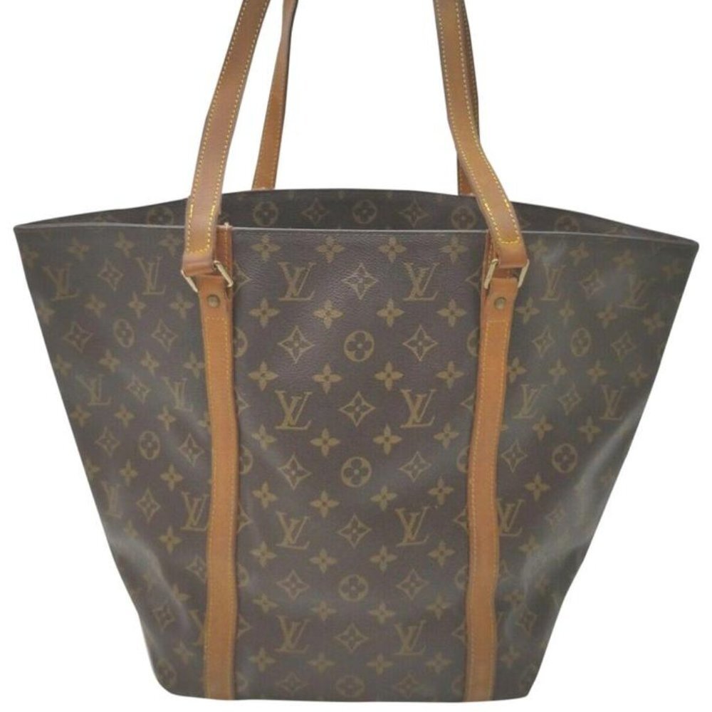 Louis Vuitton Monogram Sac Shopping Tote Bag